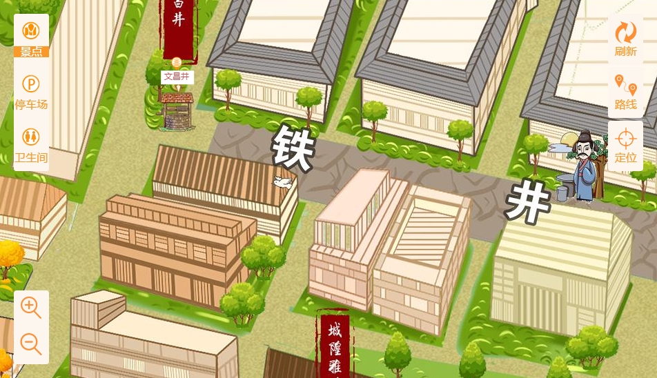 雨山智慧景区：手绘地图与语音导览的完美融合